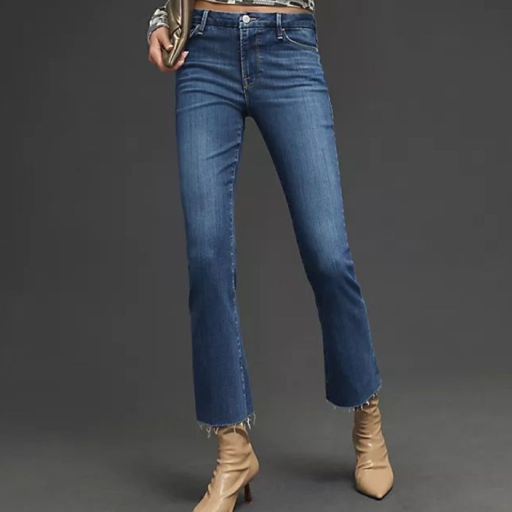 FRAME Le Crop Mini Boot jeans